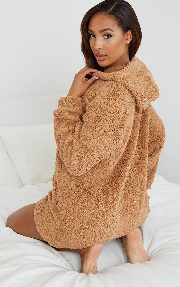 teddy hoodie women's