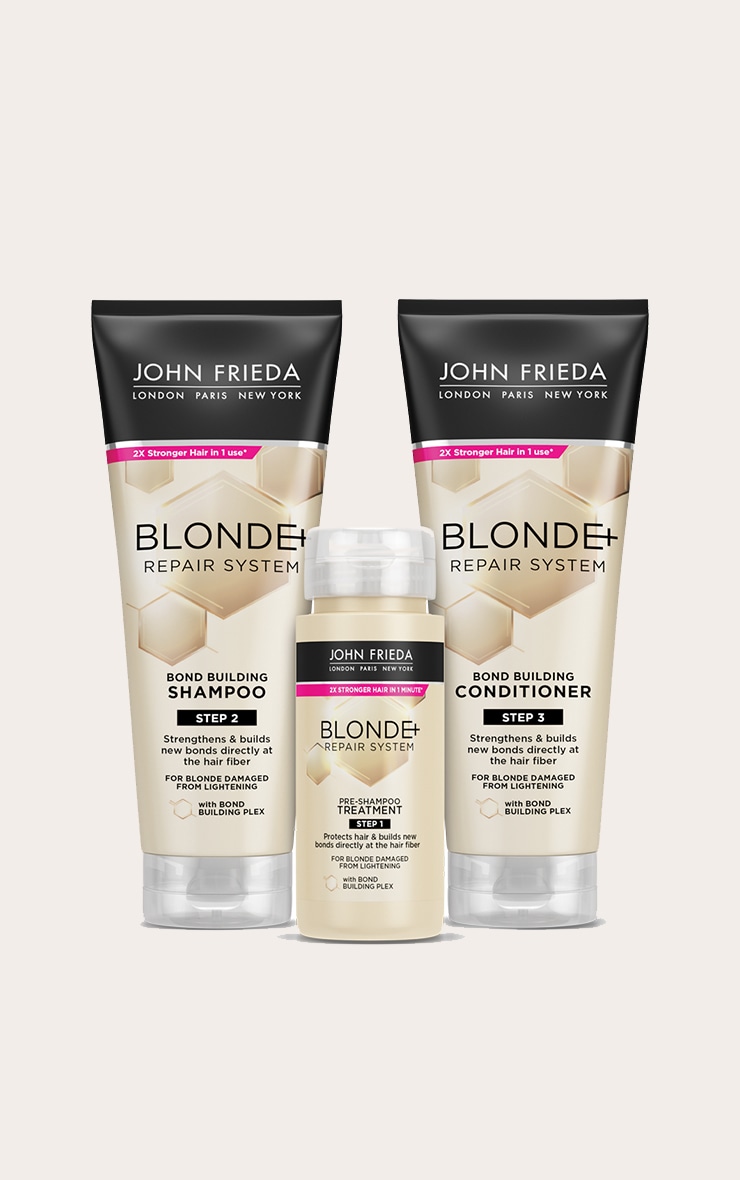 John Frieda Blonde+ Repair Bond Building Conditioner 250ml image 3