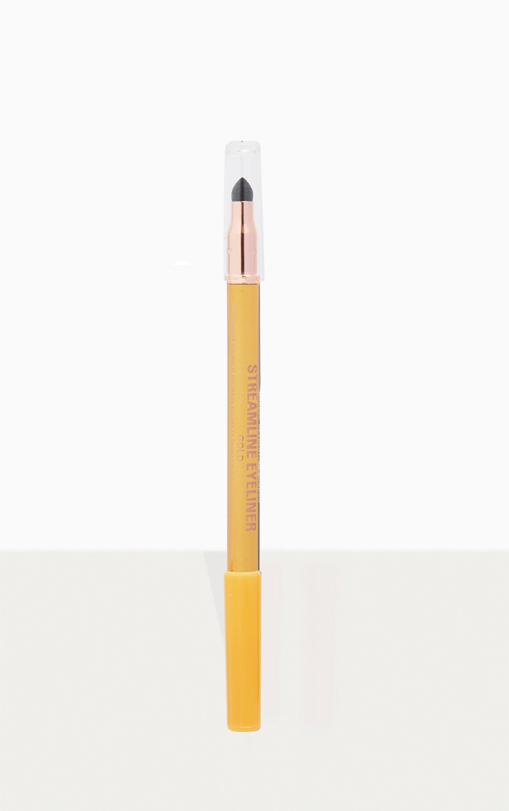 Makeup Revolution Streamline Waterline Eyeliner Pencil Gold image 3