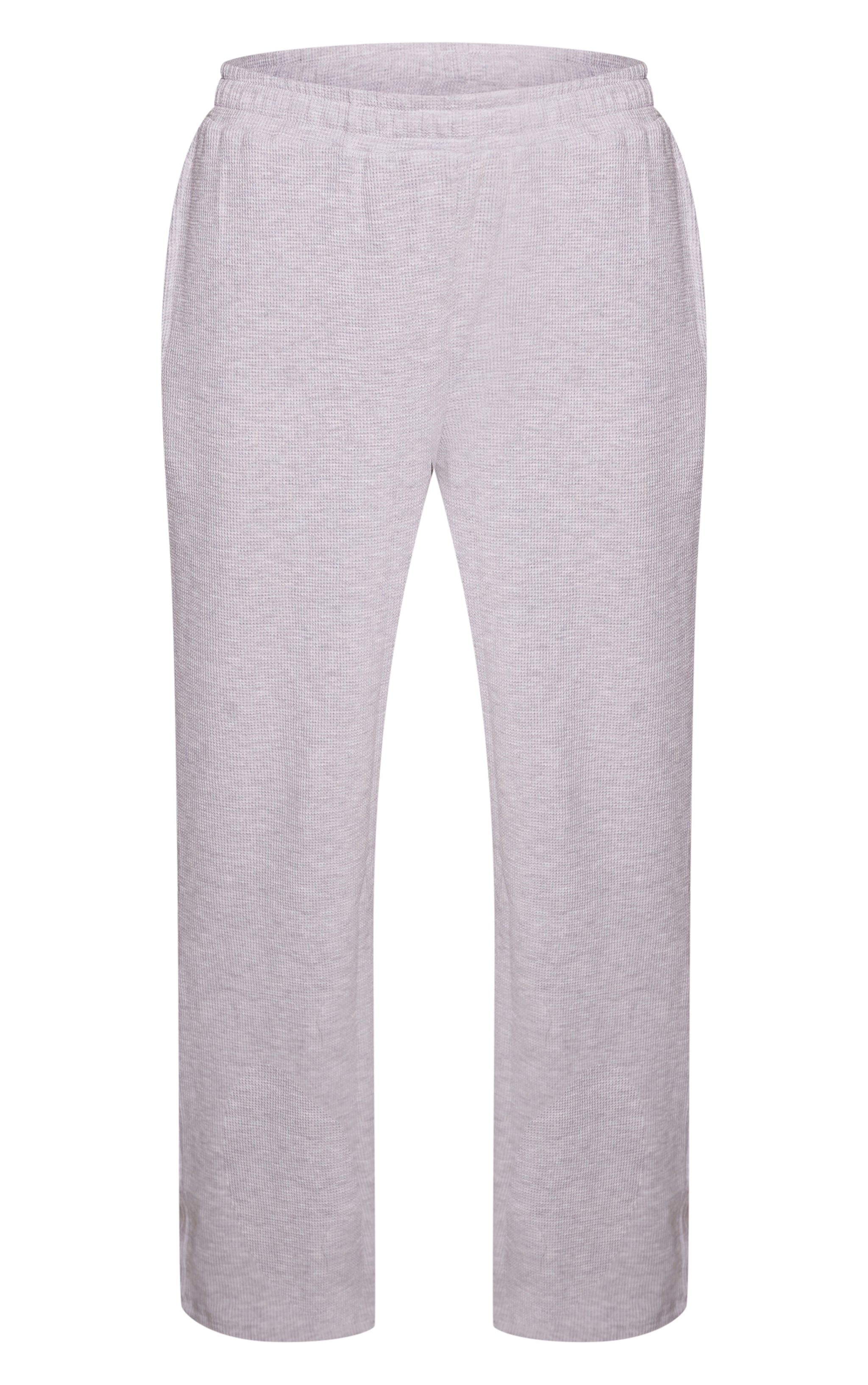 Ash Grey Waffle Pyjama Bottoms image 5