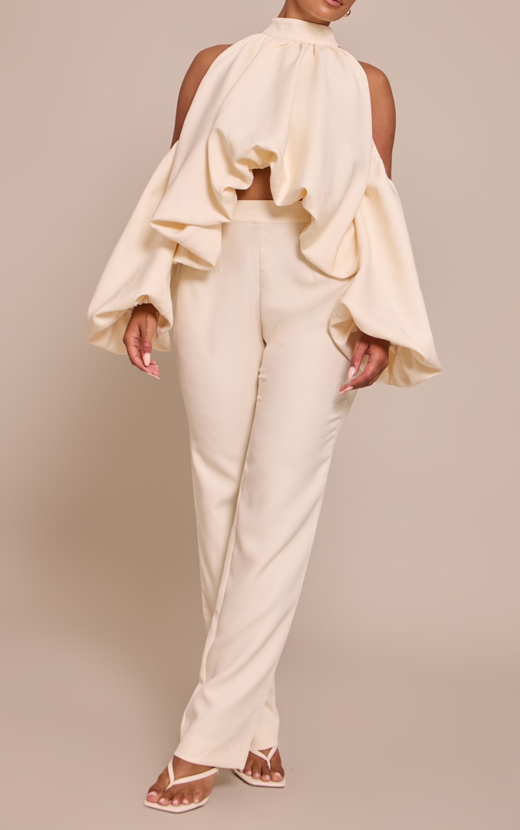 Shape Pantalon de tailleur droit crème au beurre image 2