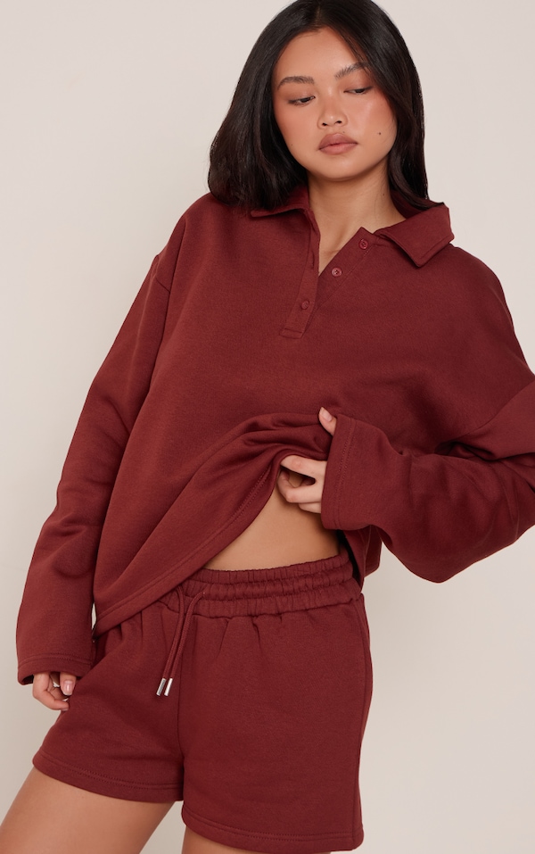 Brown Lightweight Sweat Shorts