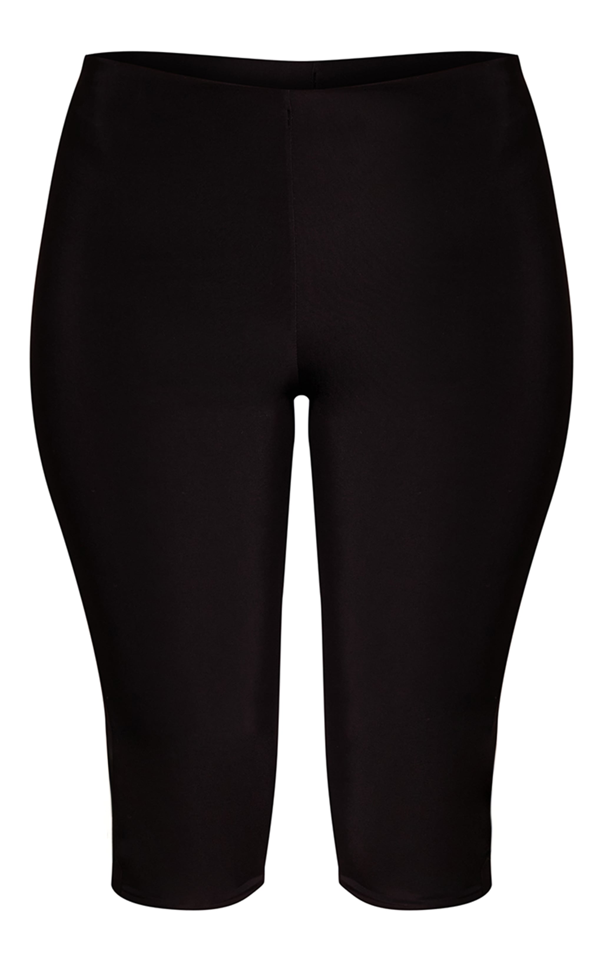 Black Double Layer Slinky Capri's image 5