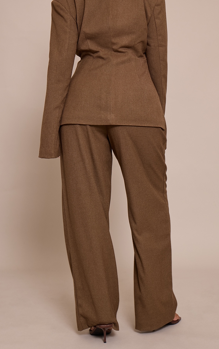Shape Taupe Tailored Highwaisted Straight Leg Pant image 3
