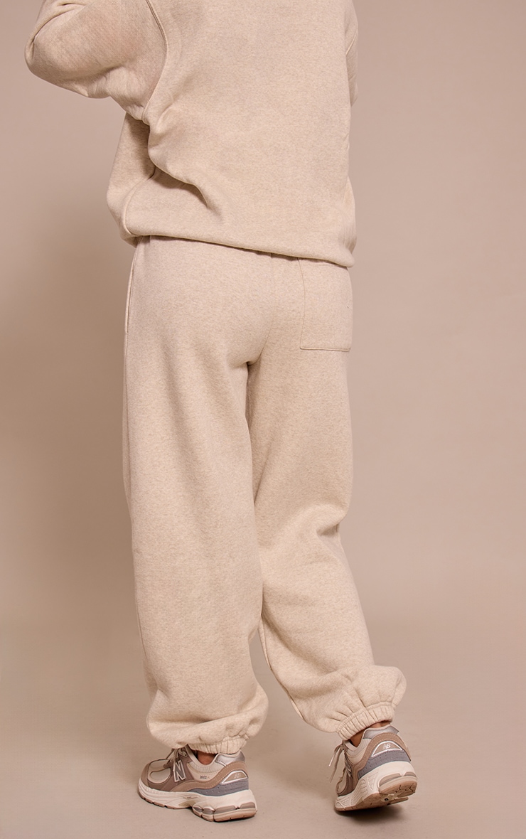 Petite Oatmeal Cuffed Sweatpants image 3