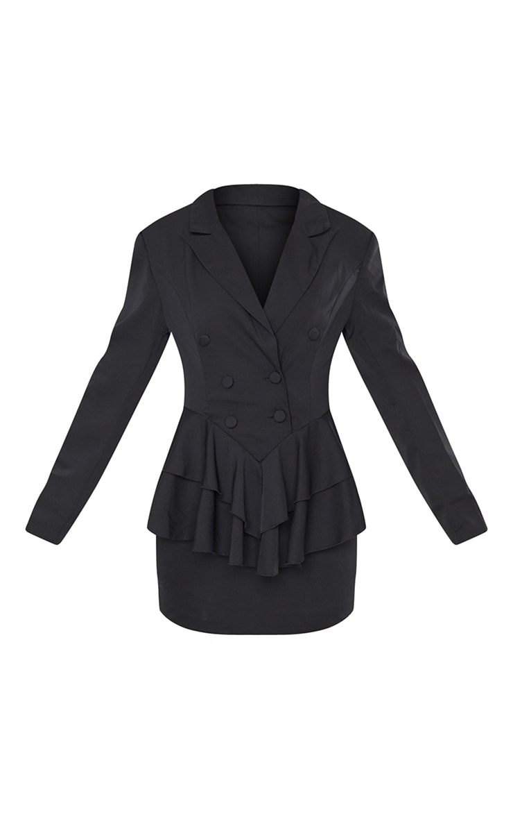 peplum blazer dress
