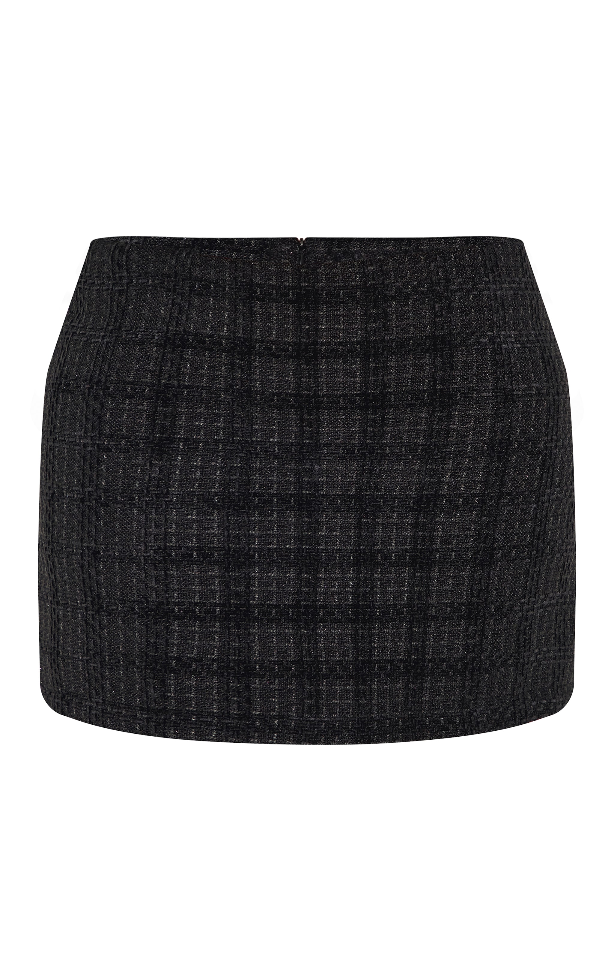 Shape Black Boucle Mini Skirt image 6