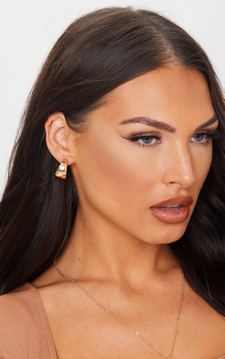 Gold Three Pack Mini Huggie Hoop Earrings