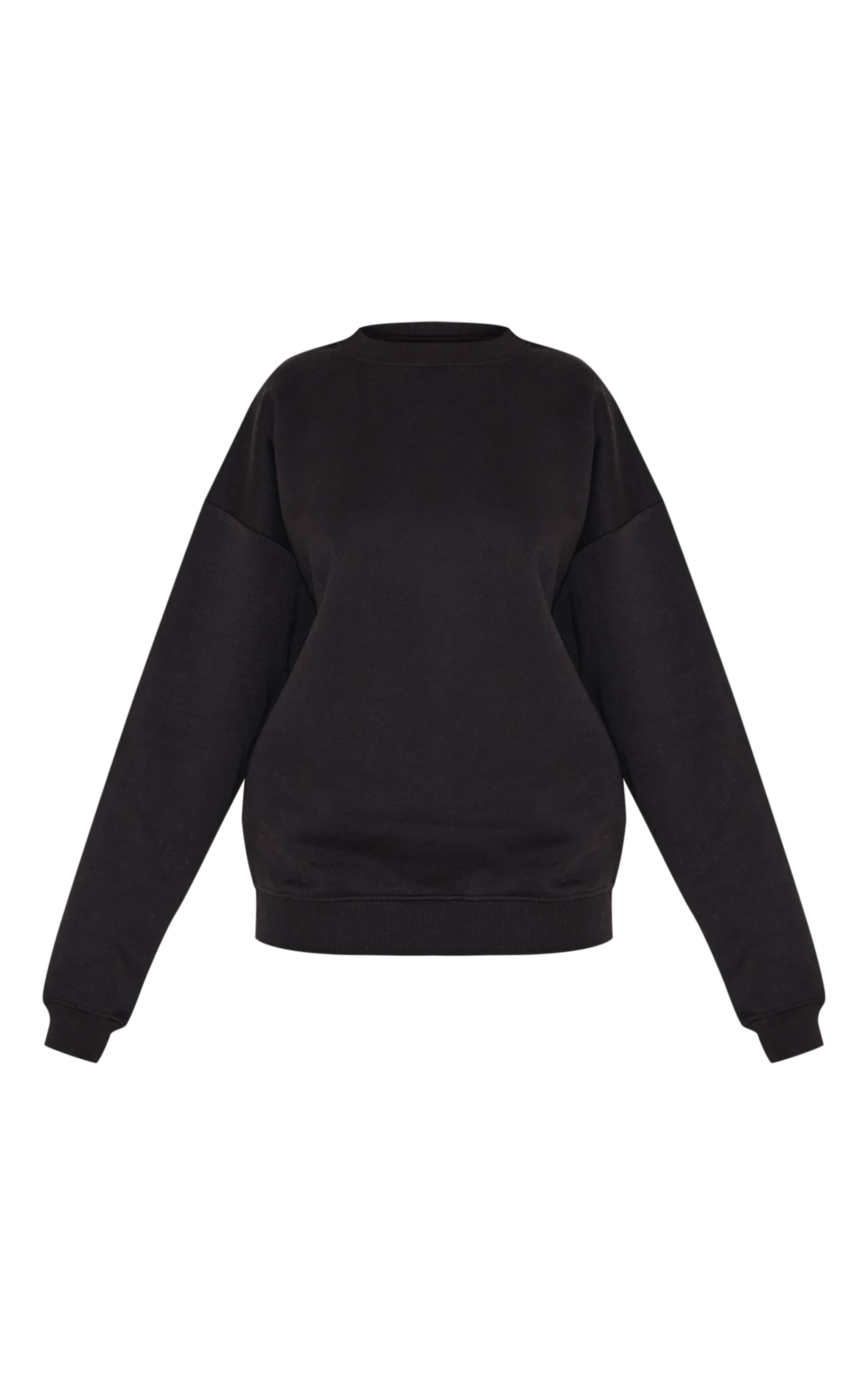 Petite Sweat oversize noir classique image 5