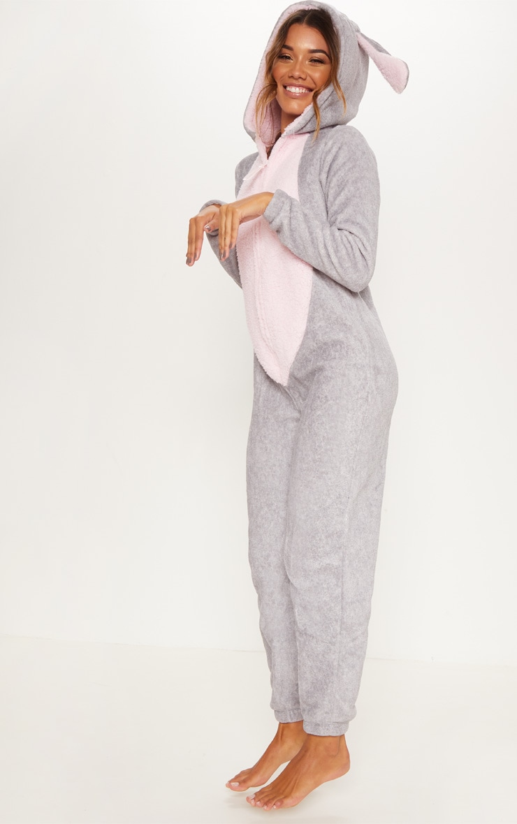 Bunny Grey Onesie image 4