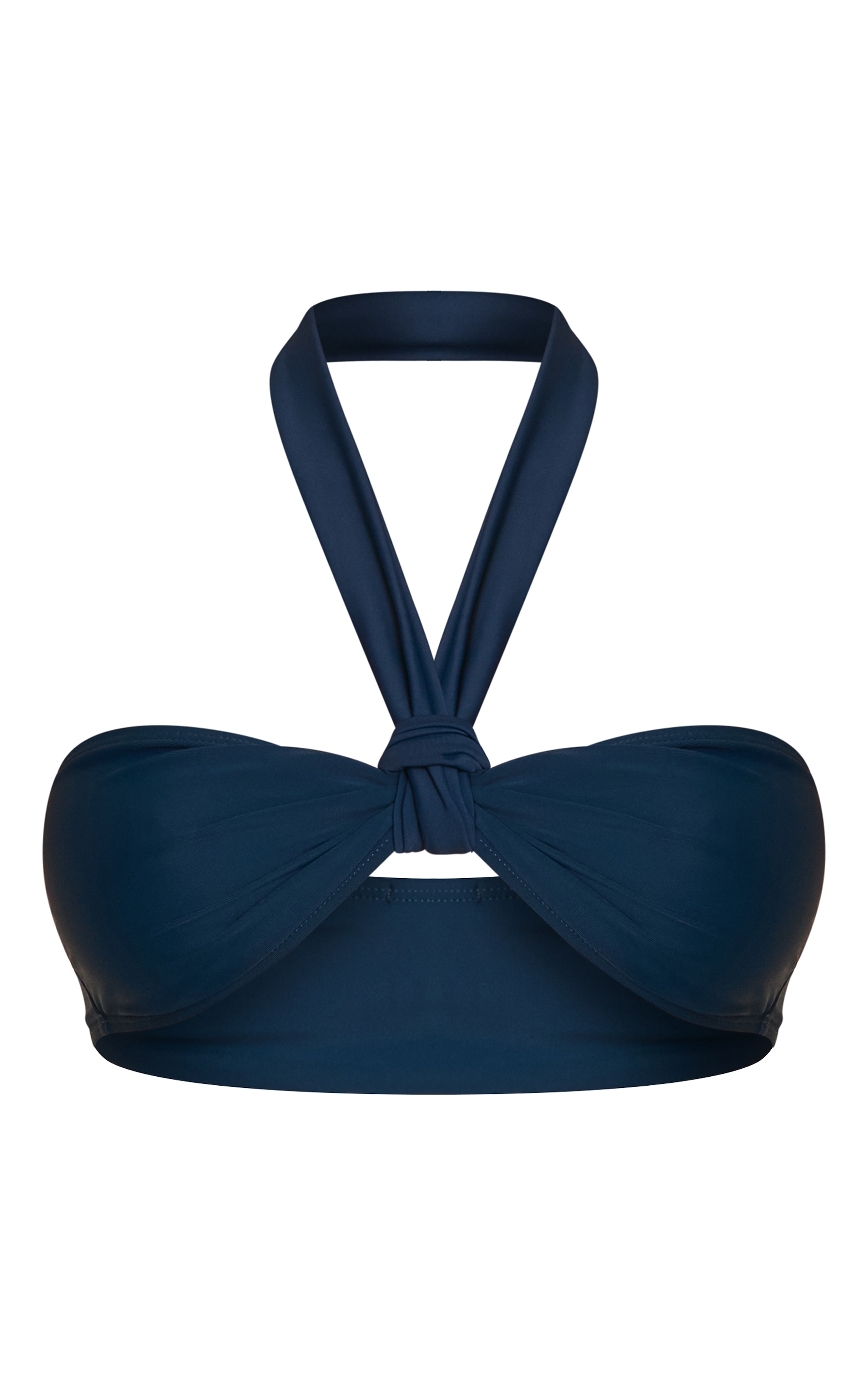 Teal Halter Neck Bikini Top image 5