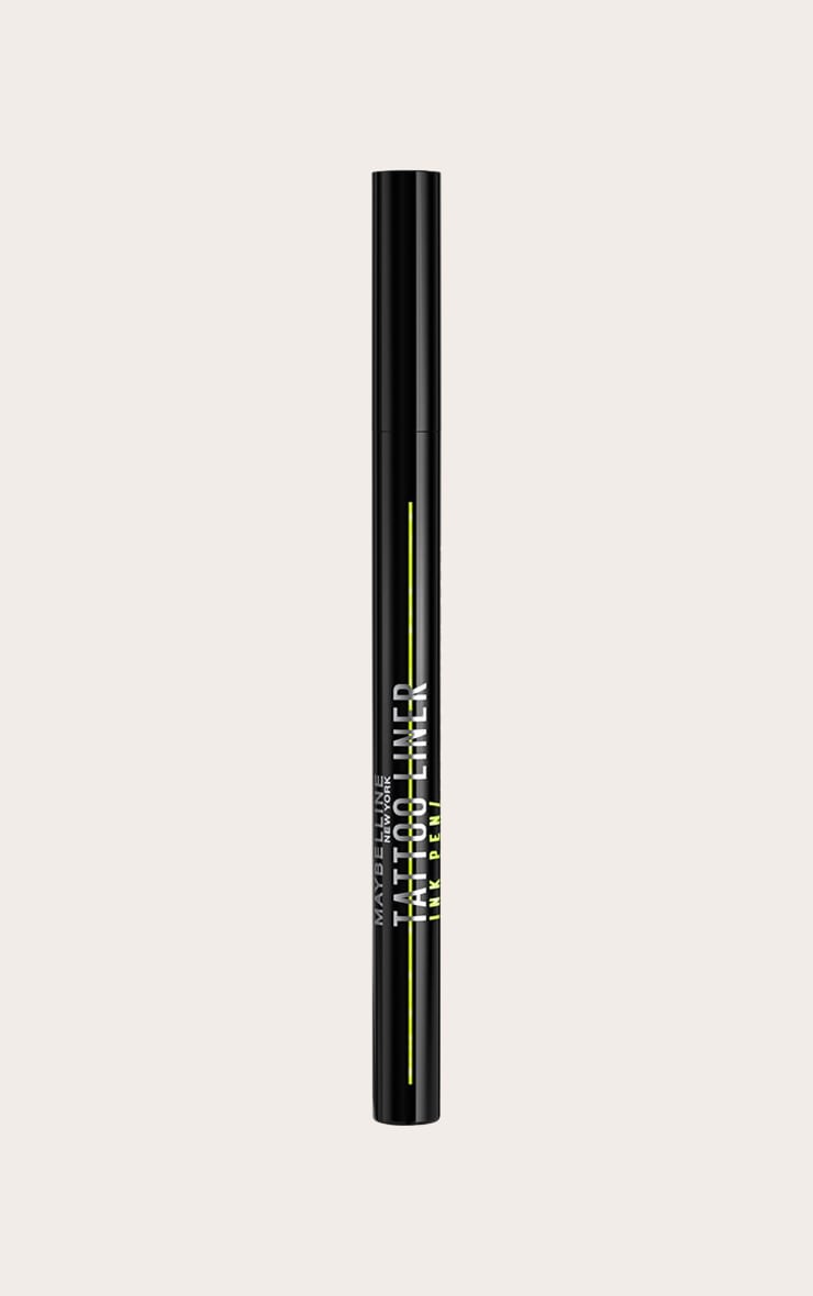 Maybelline Tattoo Liner Ink Pen Eyeliner Waterproof Up To 24H Wear Jet Black image 2