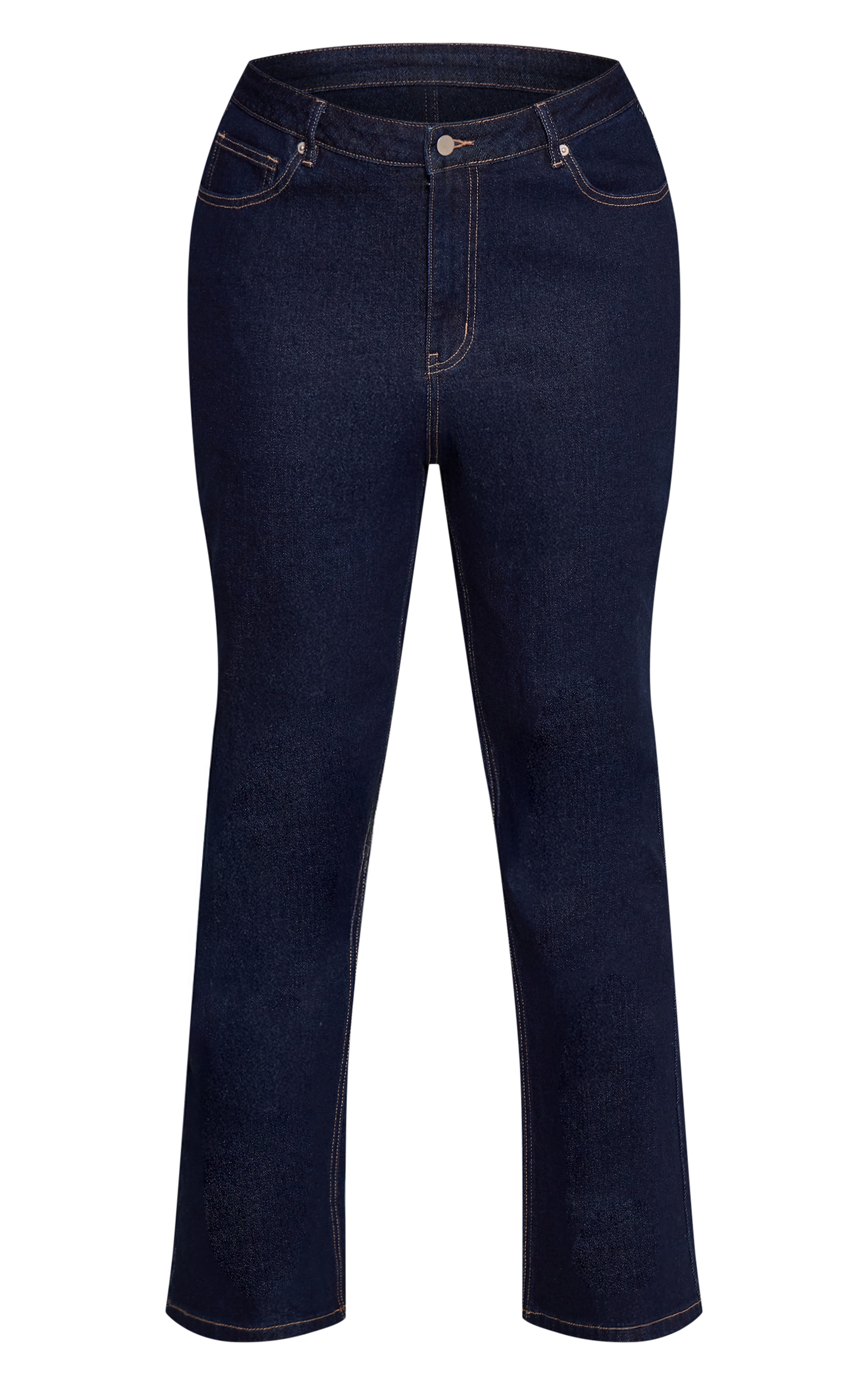 Plus Indigo Cropped Straight Leg Jean image 5