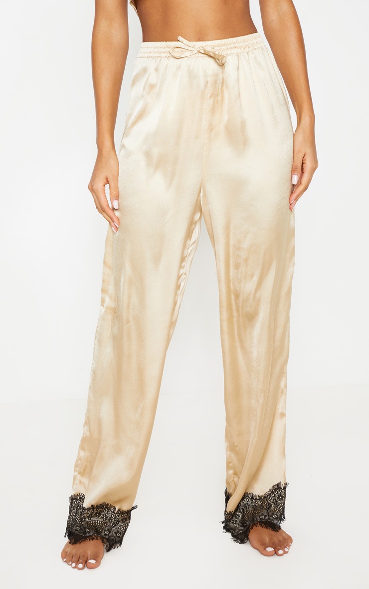 Champagne Lace Pyjama Bottom image 2