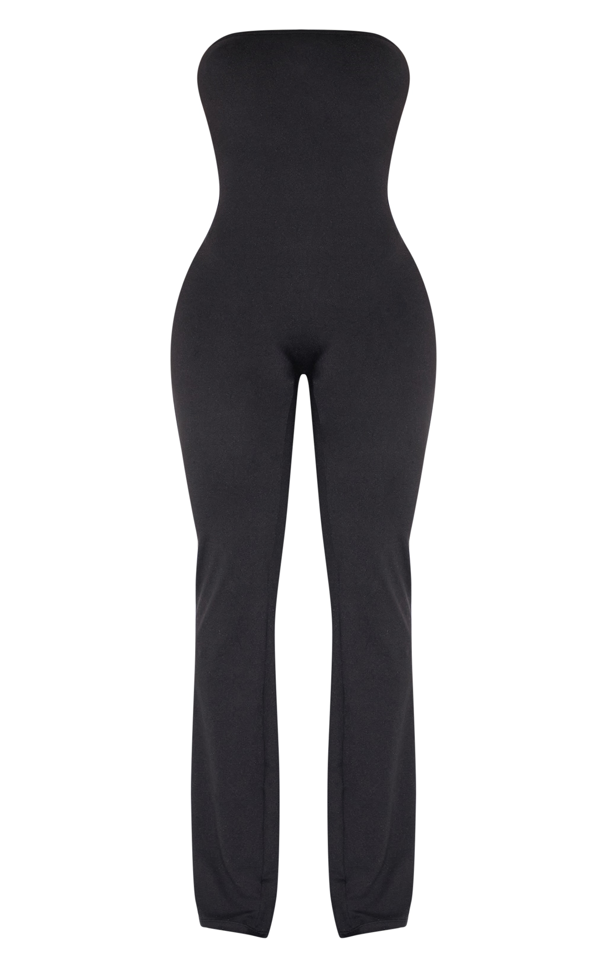 Shape Black Sculpted Bandeau Jumpsuit image 5