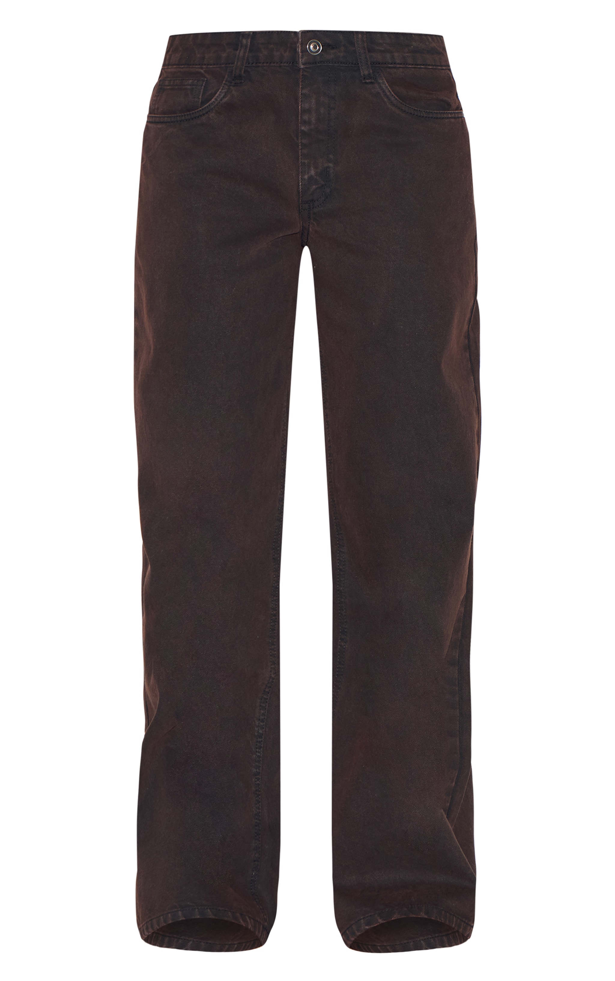 Dark Chocolate Low Waist Wide Leg Jeans image 5
