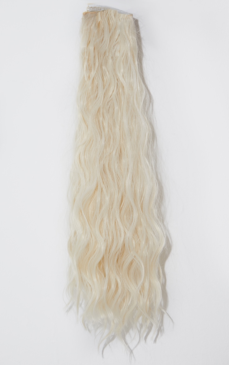 LullaBellz Super Thick 26` 5 Piece Textured Wave Clip In