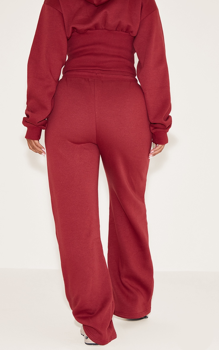 Shape Rosewood Sweat Seam Detail Wide Leg Sweatpants image 3