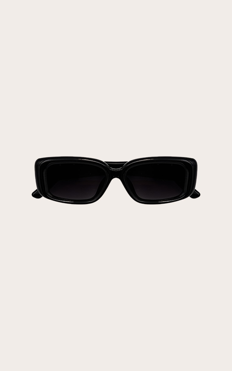 Black Square Sunglasses image 3