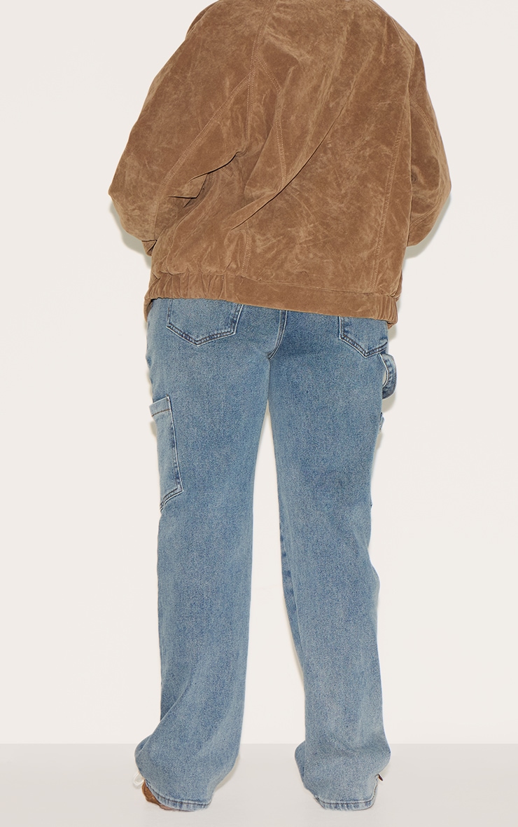 Jean Cargo Large Délavage Vintage Sculpt image 3