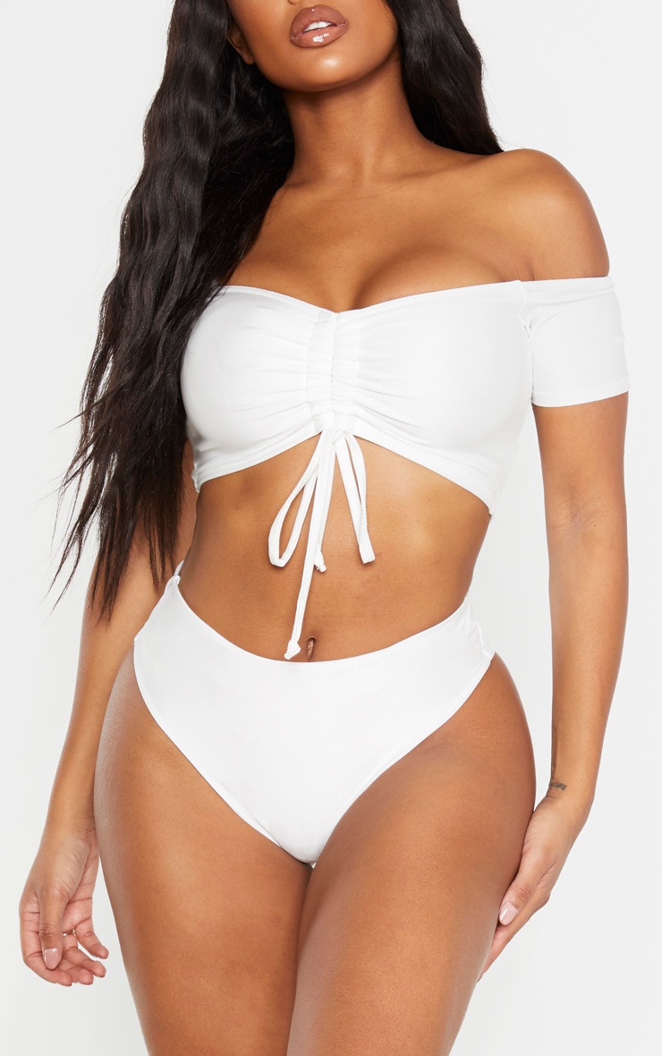 Shape White Bikini Bottoms