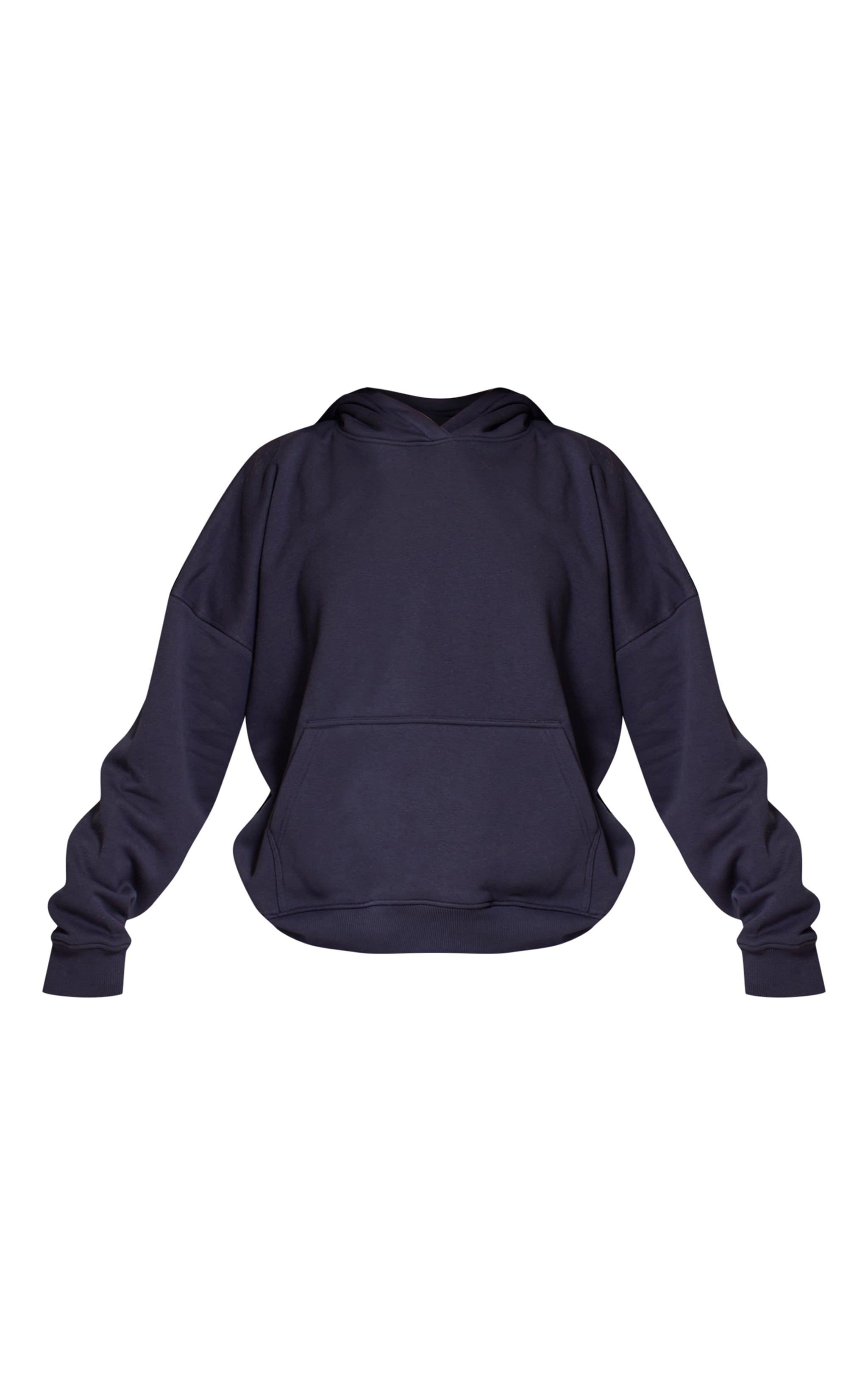 Hoodie oversize bleu marine imprimé boule Limited Editions image 5