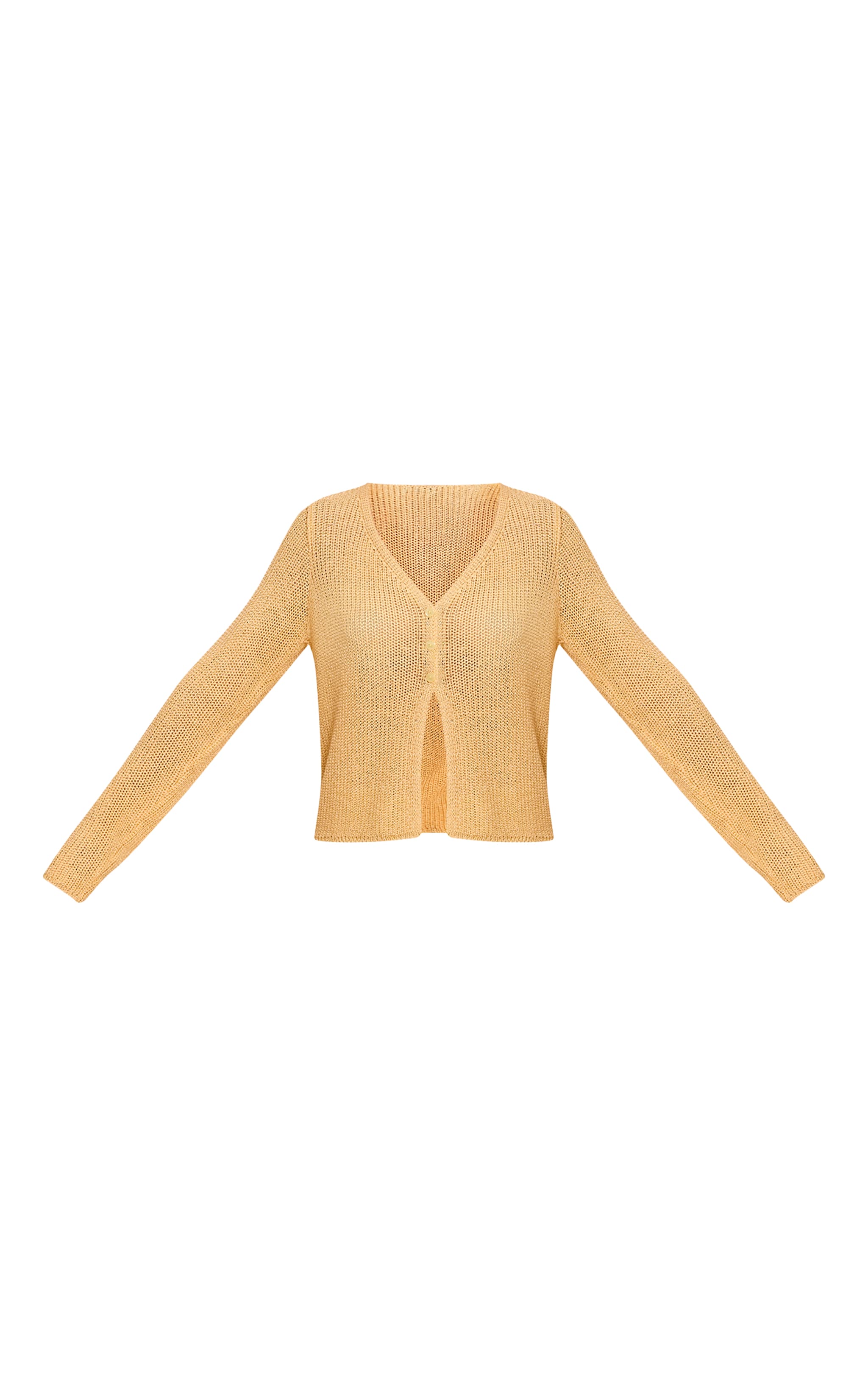 Lemon Filagree Button Cardigan image 5