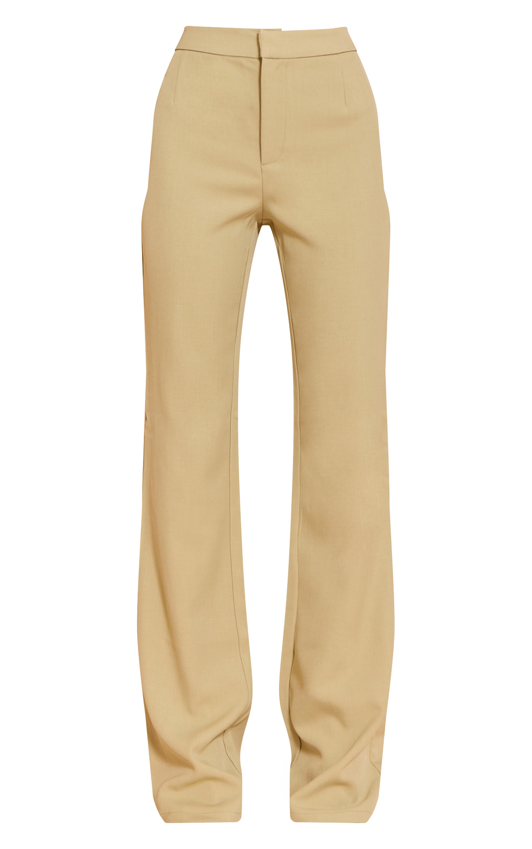 PLT Label Green Tailored Straight Leg Pant image 5