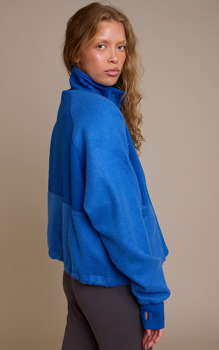 Cobalt Full Zip Through Fleece image 2