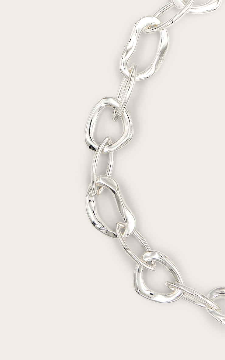 ネックレス・ペンダント Abstract Statement Necklace Silver Abstract Circular Statement Necklace | Accessories