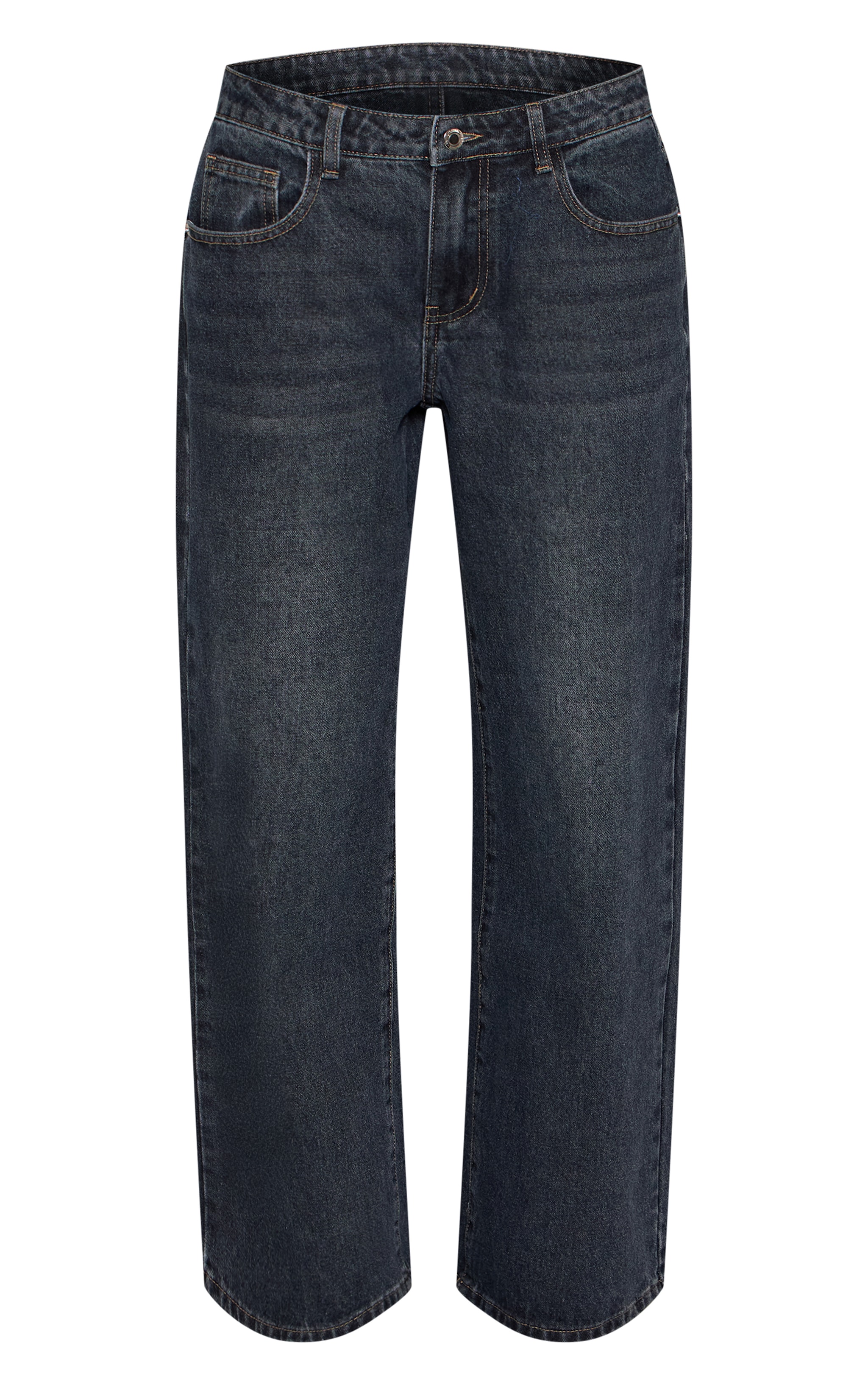 Dark Vintage Low Rise Wide Leg Jeans image 5