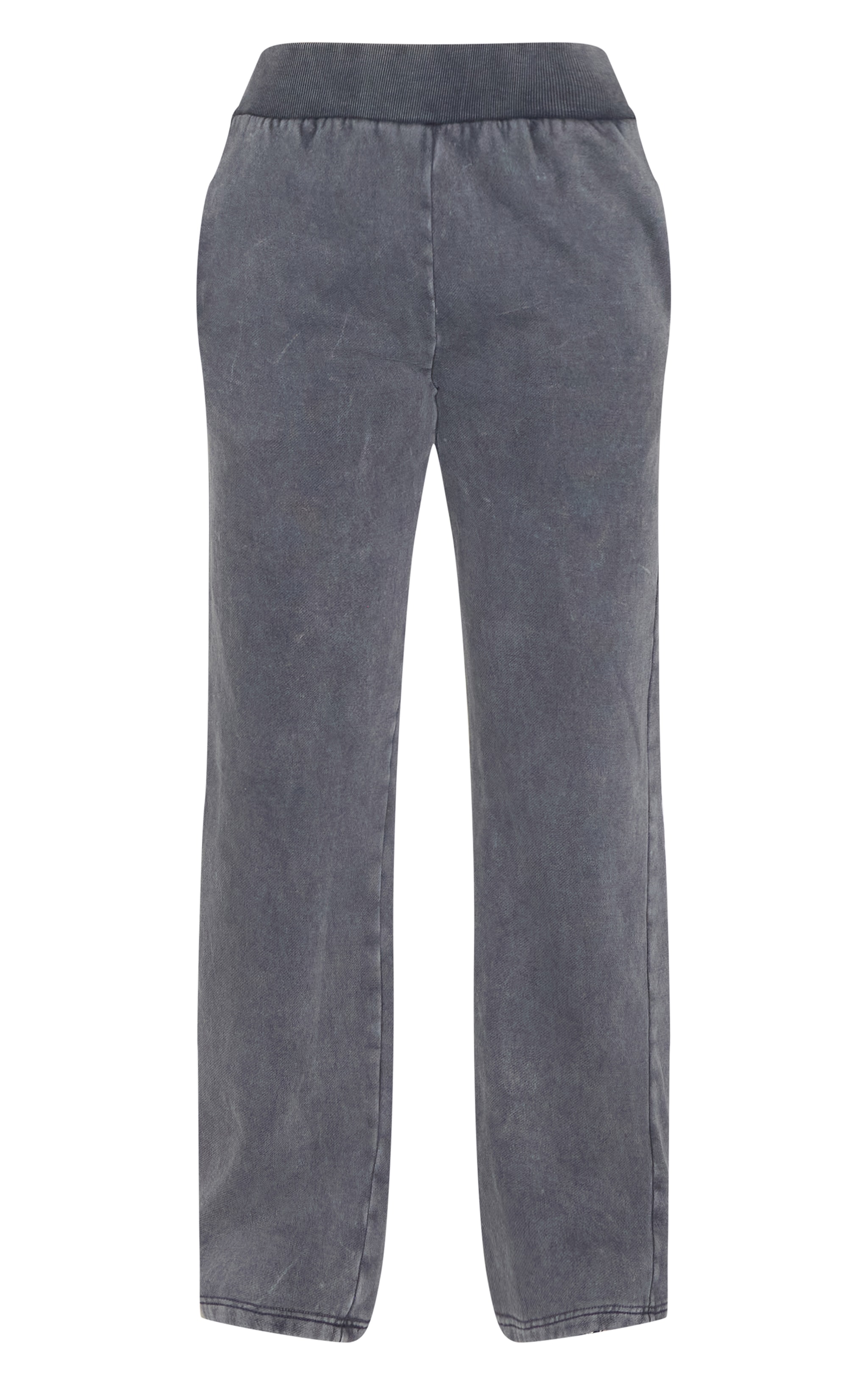 Tall Jogging large gris anthracite délavé à taille haute image 5