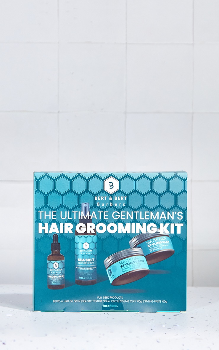 Face Facts Bert & Bert Men'S Grooming Gift Set PrettyLittleThing UAE