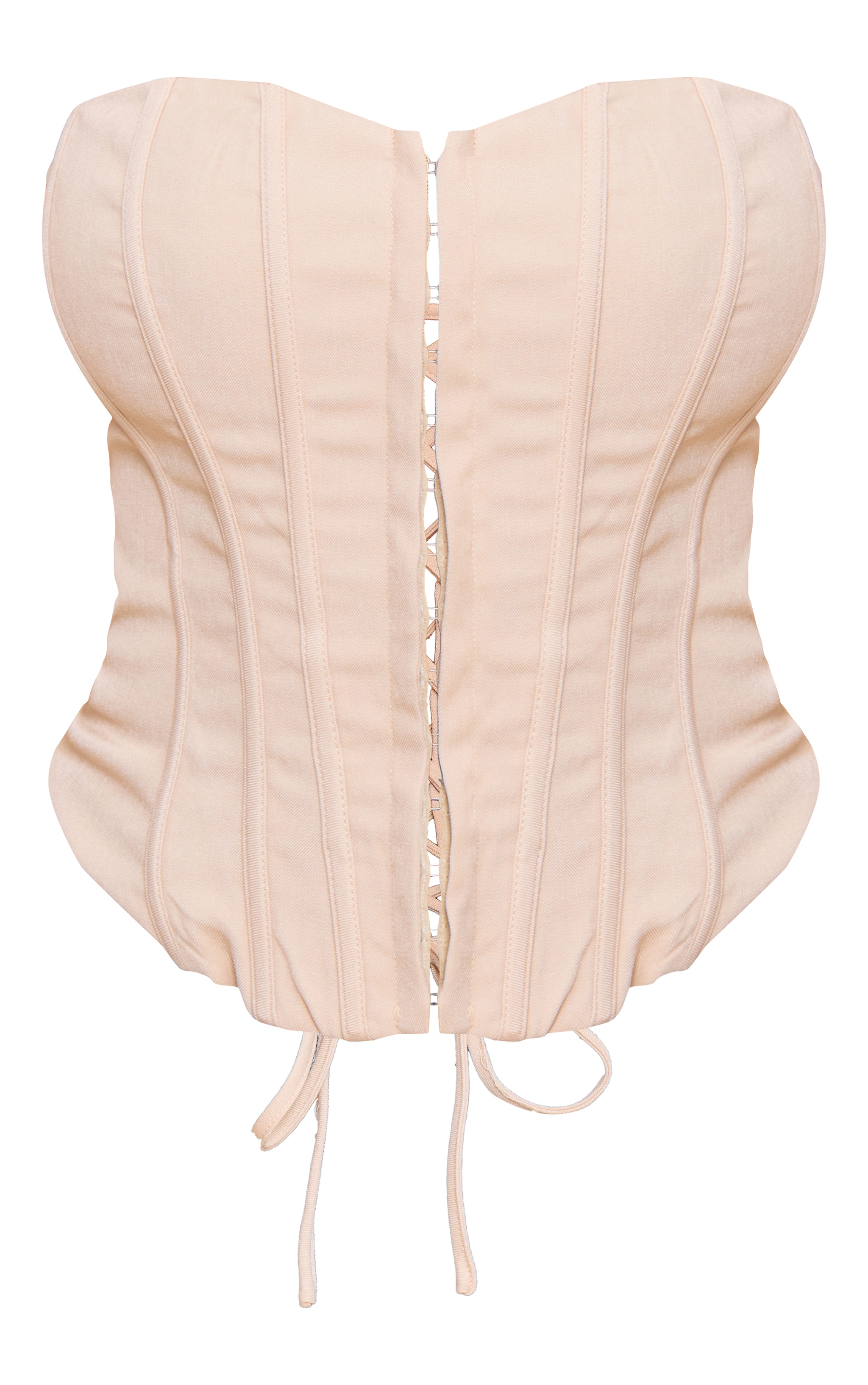 Shape Stone Hook & Eye Front Boned Corset Top image 5