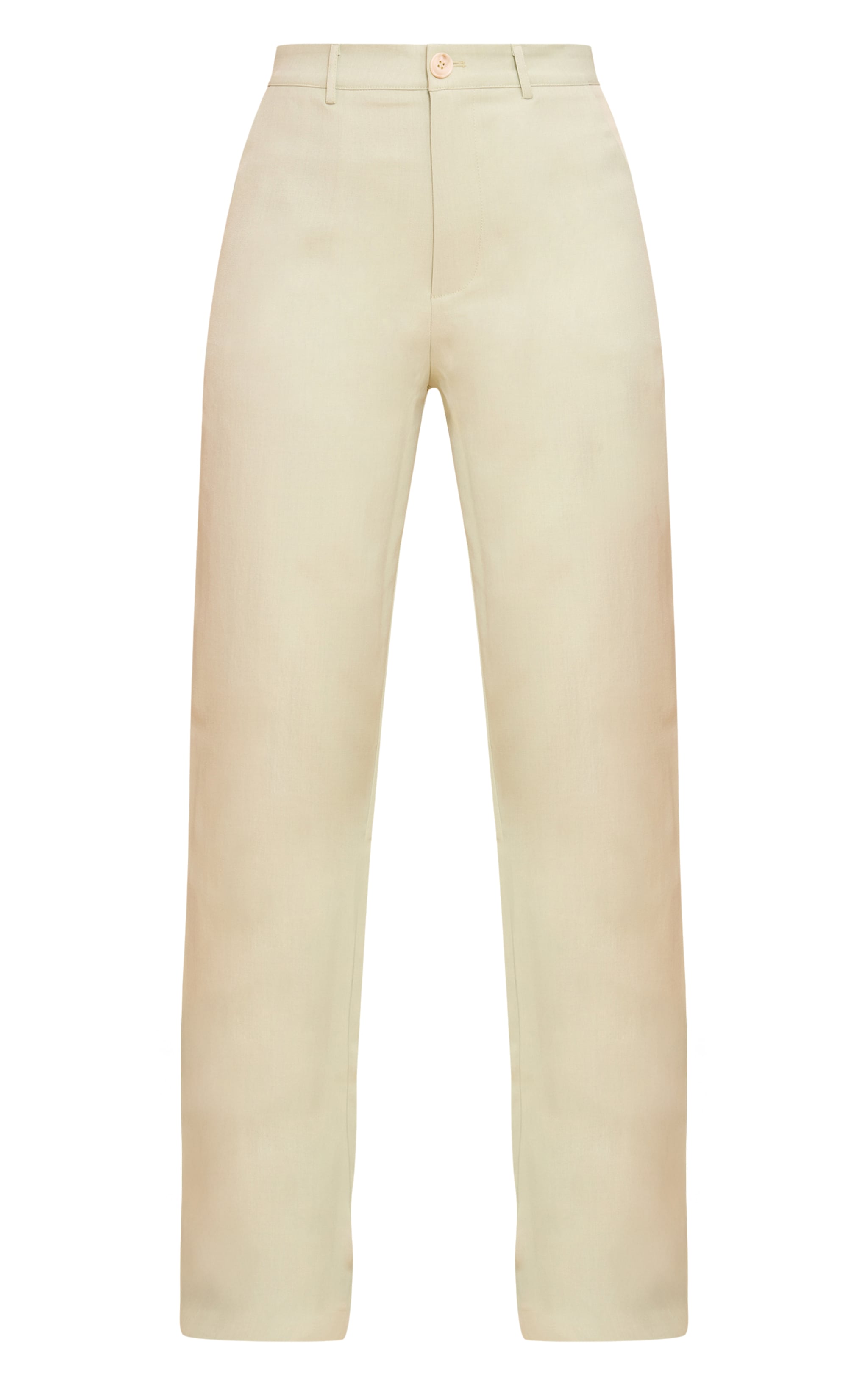 Pale Lime Tailored Woven Wide Leg Pants image 5