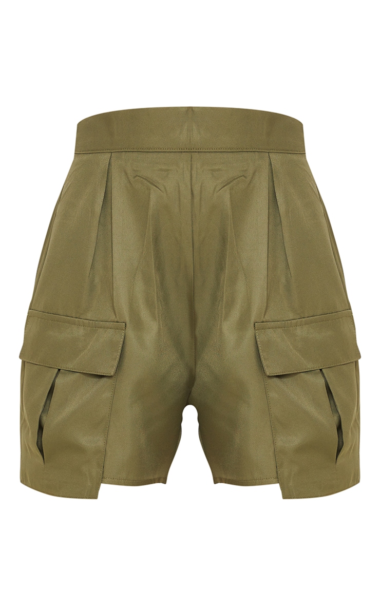 Khaki Pocket Detail Cargo Shorts PrettyLittleThing AUS