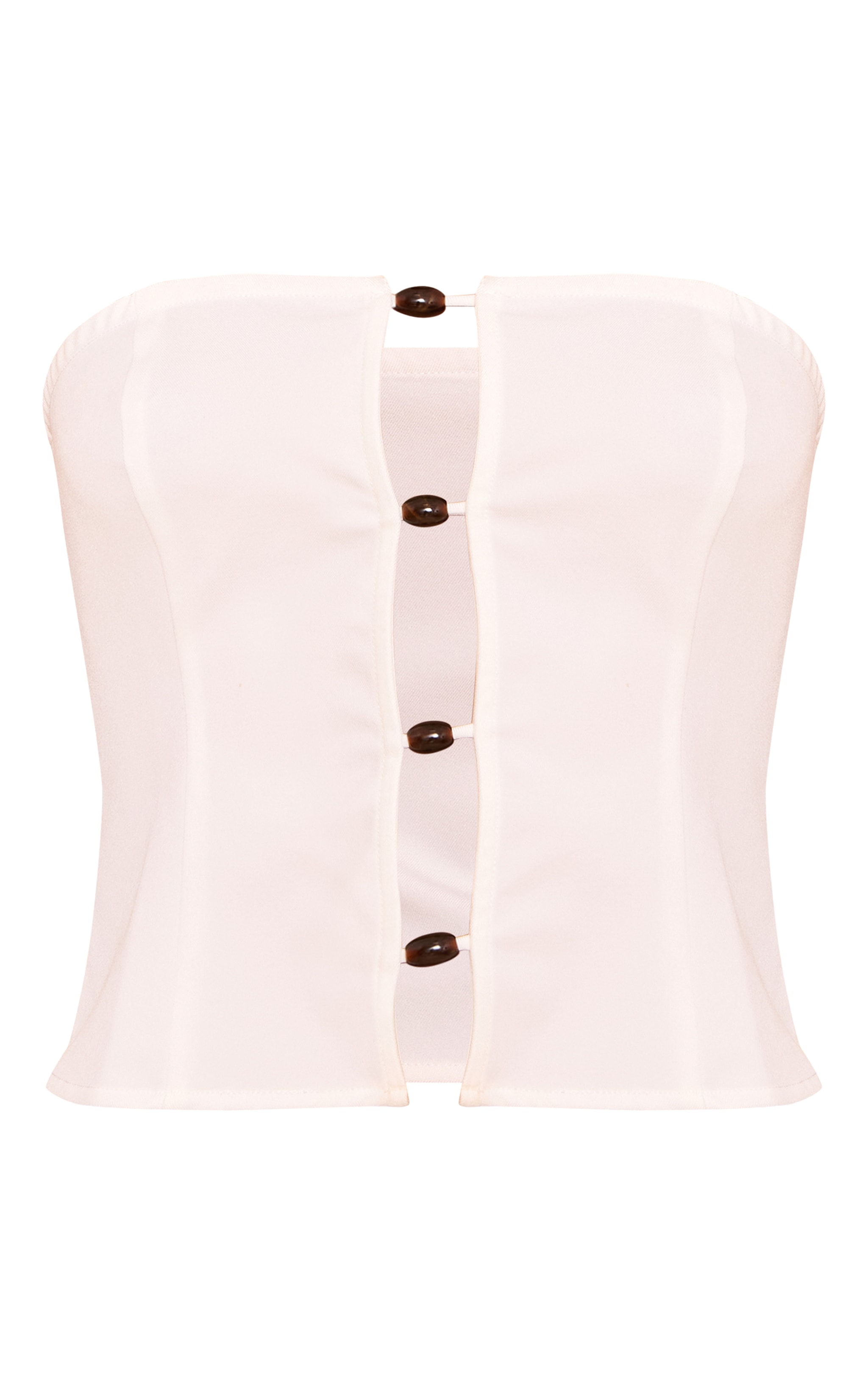 White Beaded Bandeau image 5