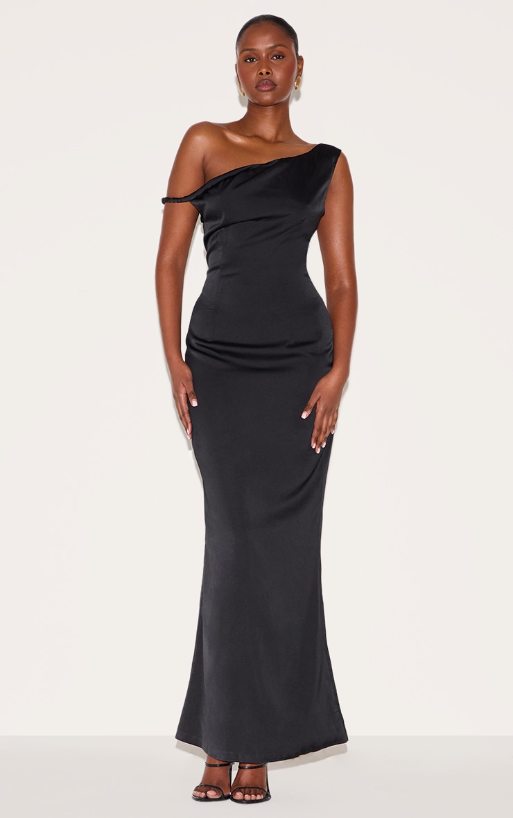 ワンピース LOEWE Black Satin Mini Dress Designer dresses for women - LOEWE - LOEWE