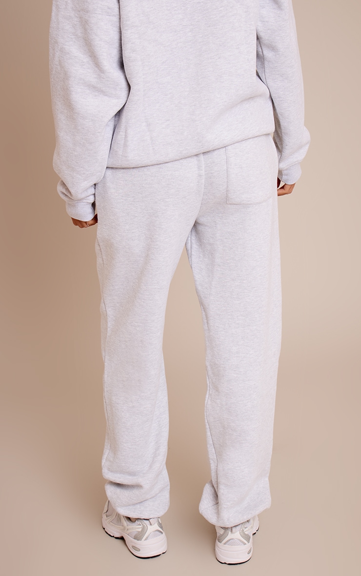 Tall Jogging en sweat gris cendré à ourlets ressérrés image 3