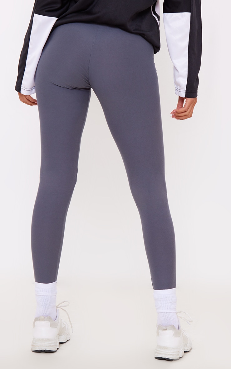 Tall Charcoal Soft Touch Jersey Leggings image 3
