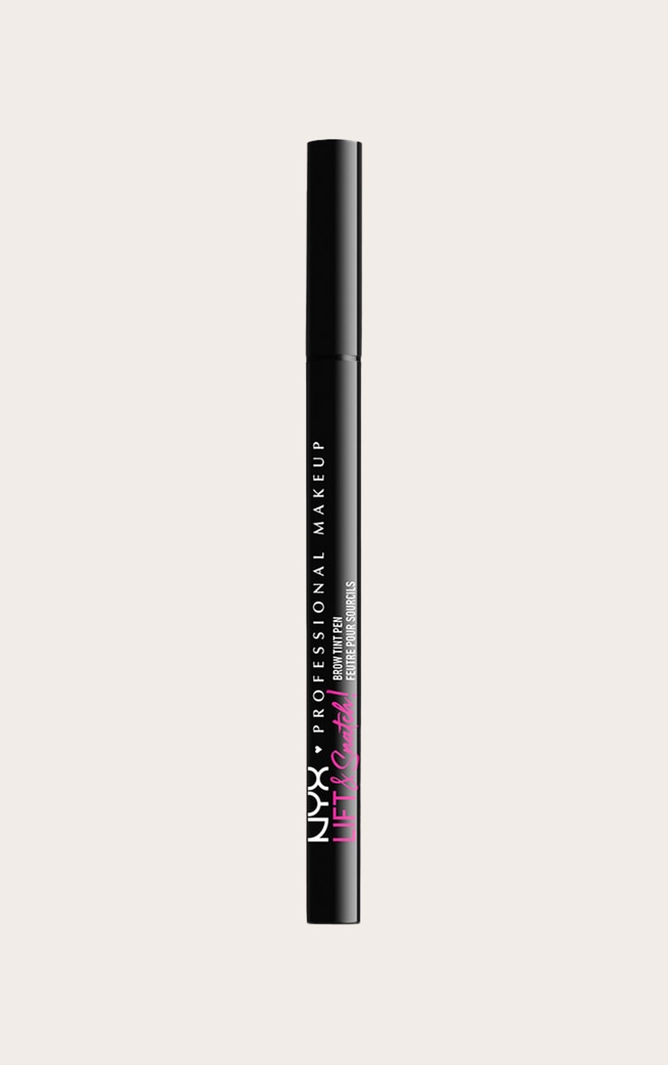 NYX PMU Crayon à sourcils Lift And Snatch Brunette image 1