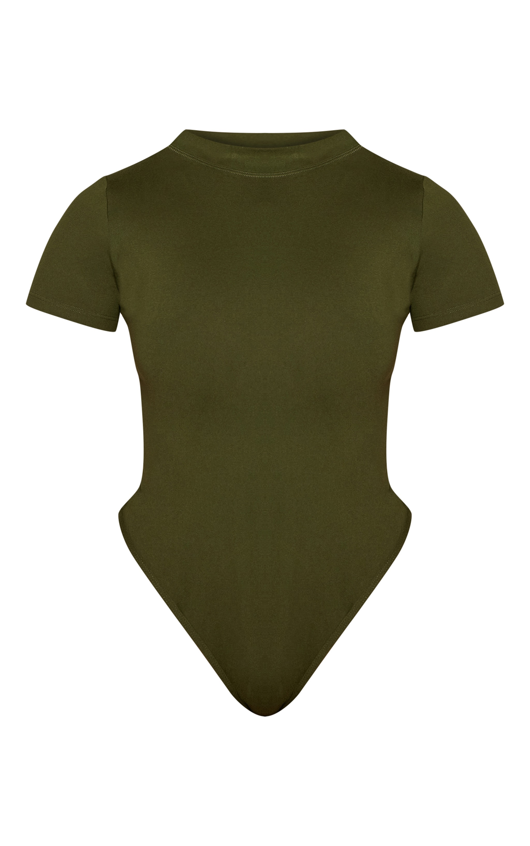 Shape Khaki Sculpted Short Sleeve Bodysuit image 5
