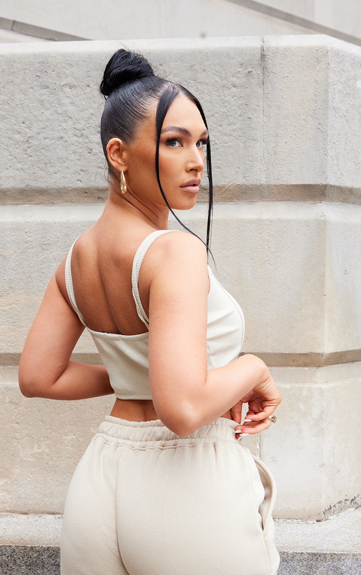 Moss Rib Panel Corset image 2