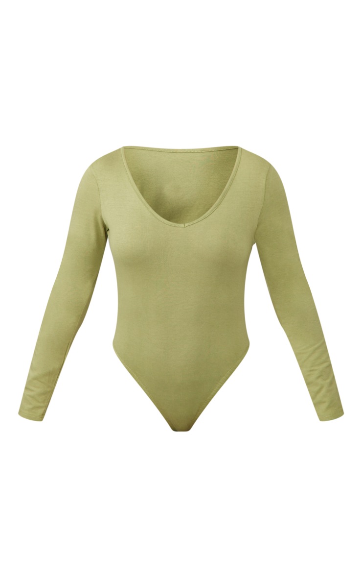 Chemise Henley Femme PS Of Sweden Équestre Vert Olive Manches Longues Taille M Occasion