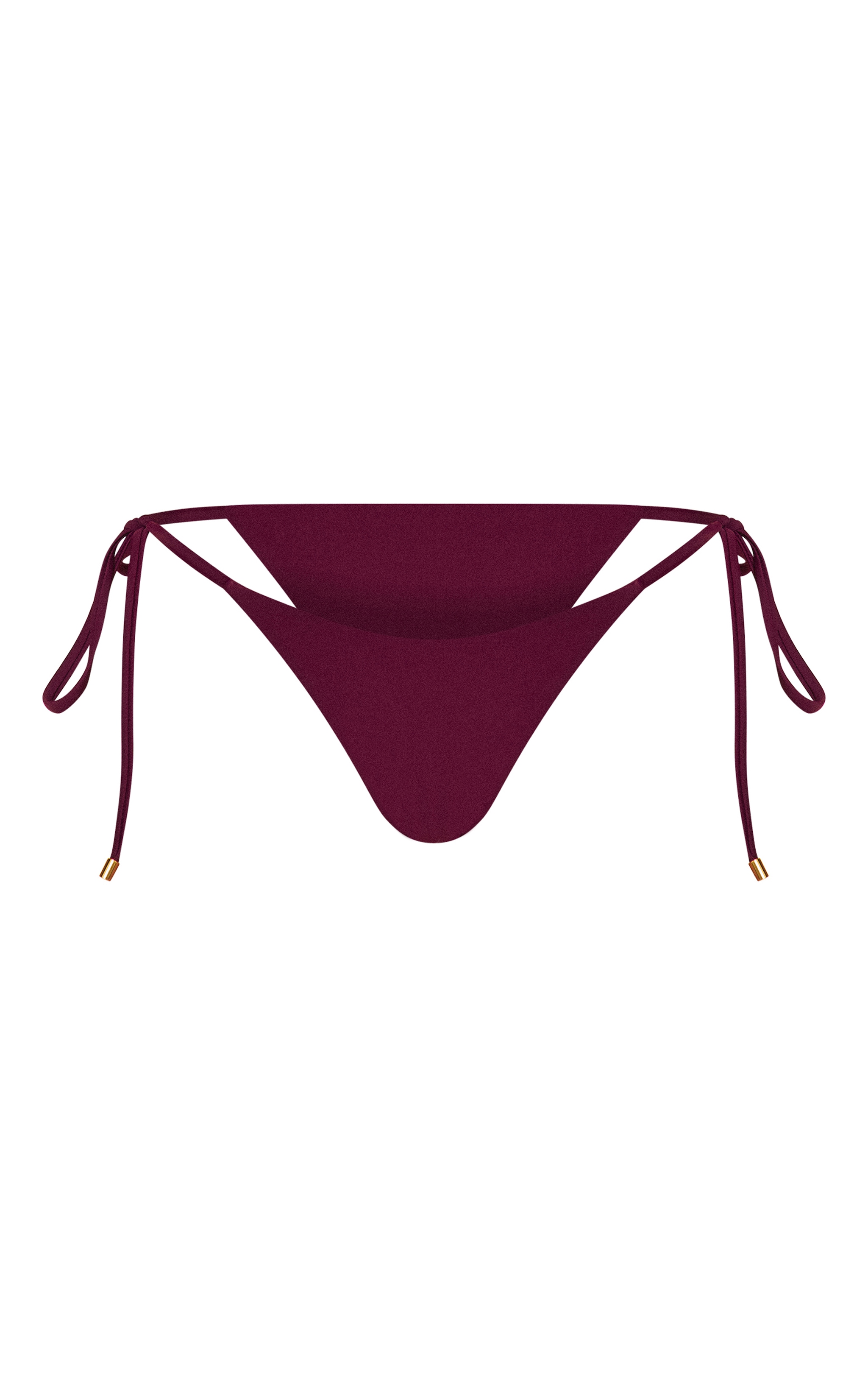 Purple Tie Side Bikini Bottoms image 5
