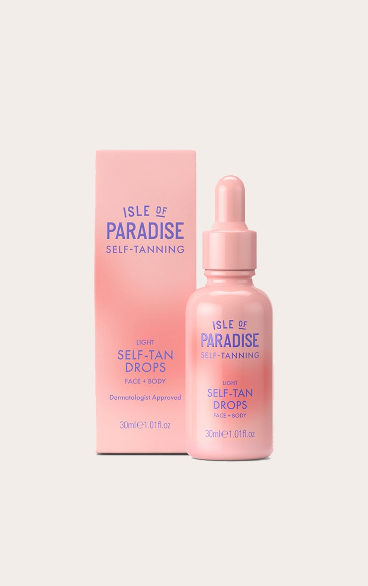 Isle of Paradise Self Tanning Drops Light 30ml image 2