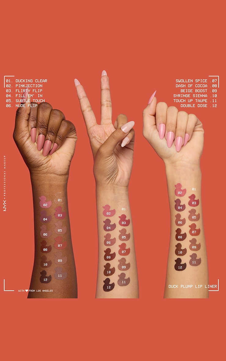 NYX PMU Duck Plump Plumping Lip Liner - Dash Of Cocoa image 3