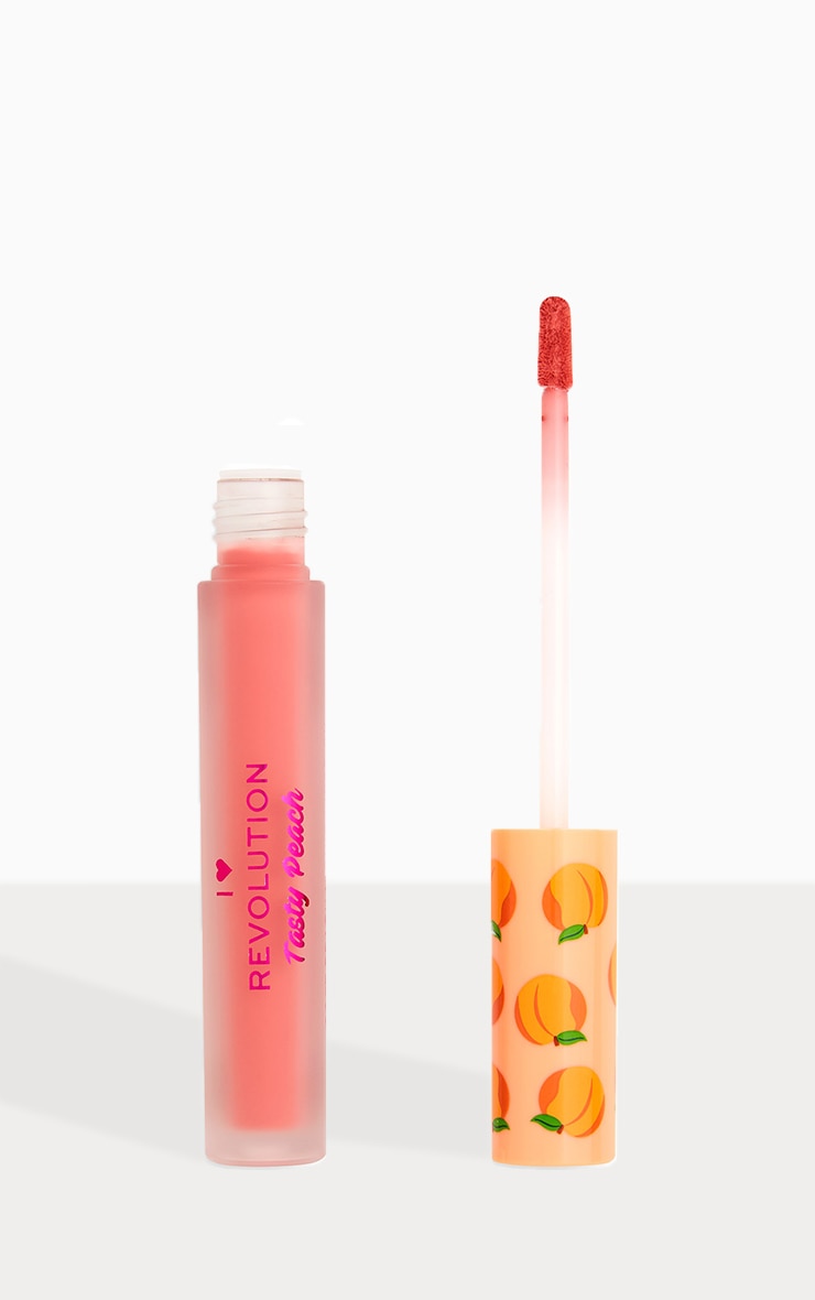I Heart Revolution Tasty Peach Soft Peach Liquid Lipstick Apricot