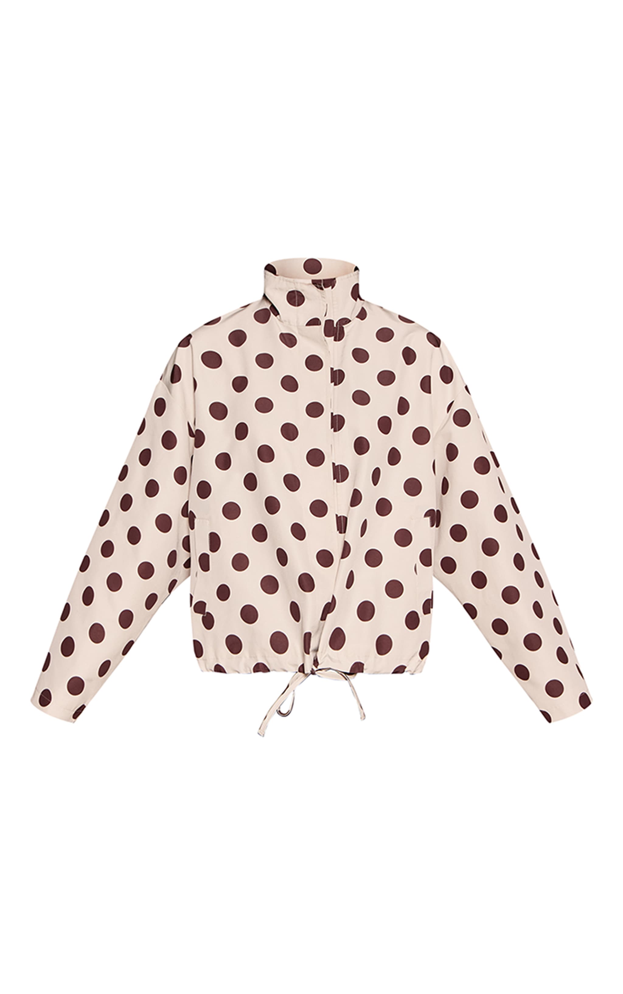 Polka Dot Button Up Windbreaker image 5