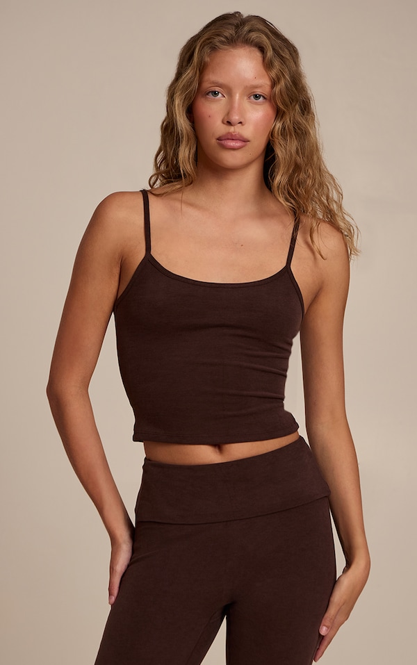 Chocolate Soft Cotton Vest